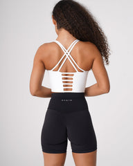 White Matrix Bra Top White | NVGTN Online