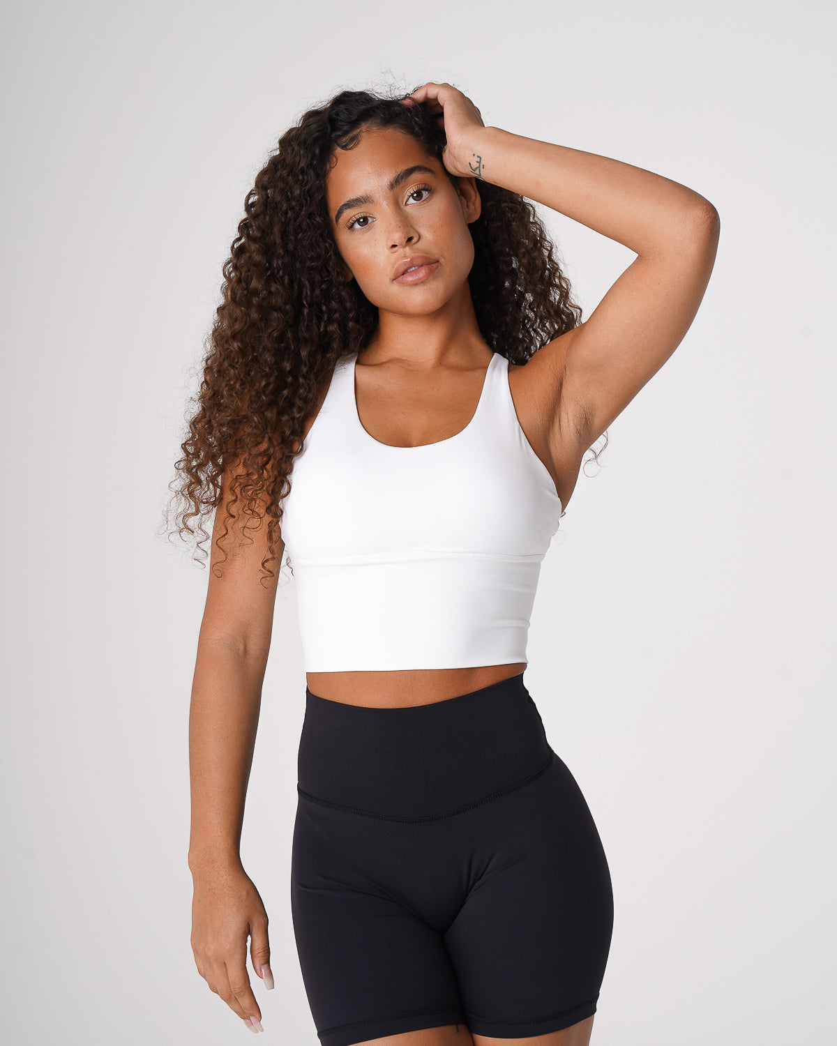 White Matrix Bra Top White | NVGTN Online