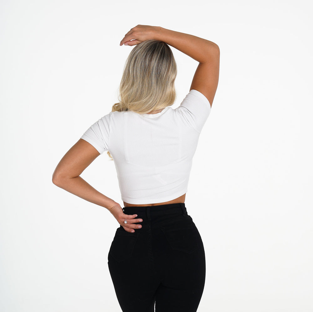 White Back To Basics Tee White | NVGTN Online Shop