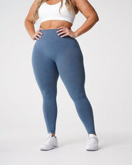 Slate Blue NV Seamless Leggings Slate Blue | NVGTN For Sale
