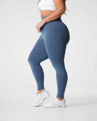 Slate Blue NV Seamless Leggings Slate Blue | NVGTN For Sale