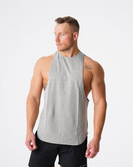 Grey Pulse Edge Tank Grey | NVGTN New