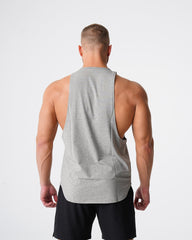 Grey Pulse Edge Tank Grey | NVGTN New