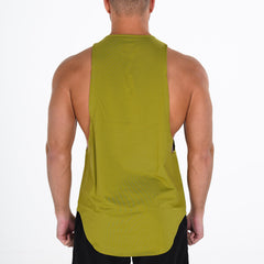 Olive Pulse Edge Tank Olive | NVGTN New