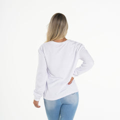White Navi Crew Neck White | NVGTN Discount