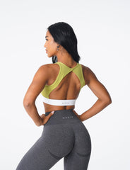 Olive Agility Bra Olive | NVGTN Online Shop