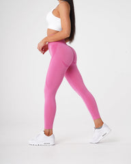 Bubble Gum Pink Contour Seamless Leggings Bubble Gum Pink | NVGTN Discount