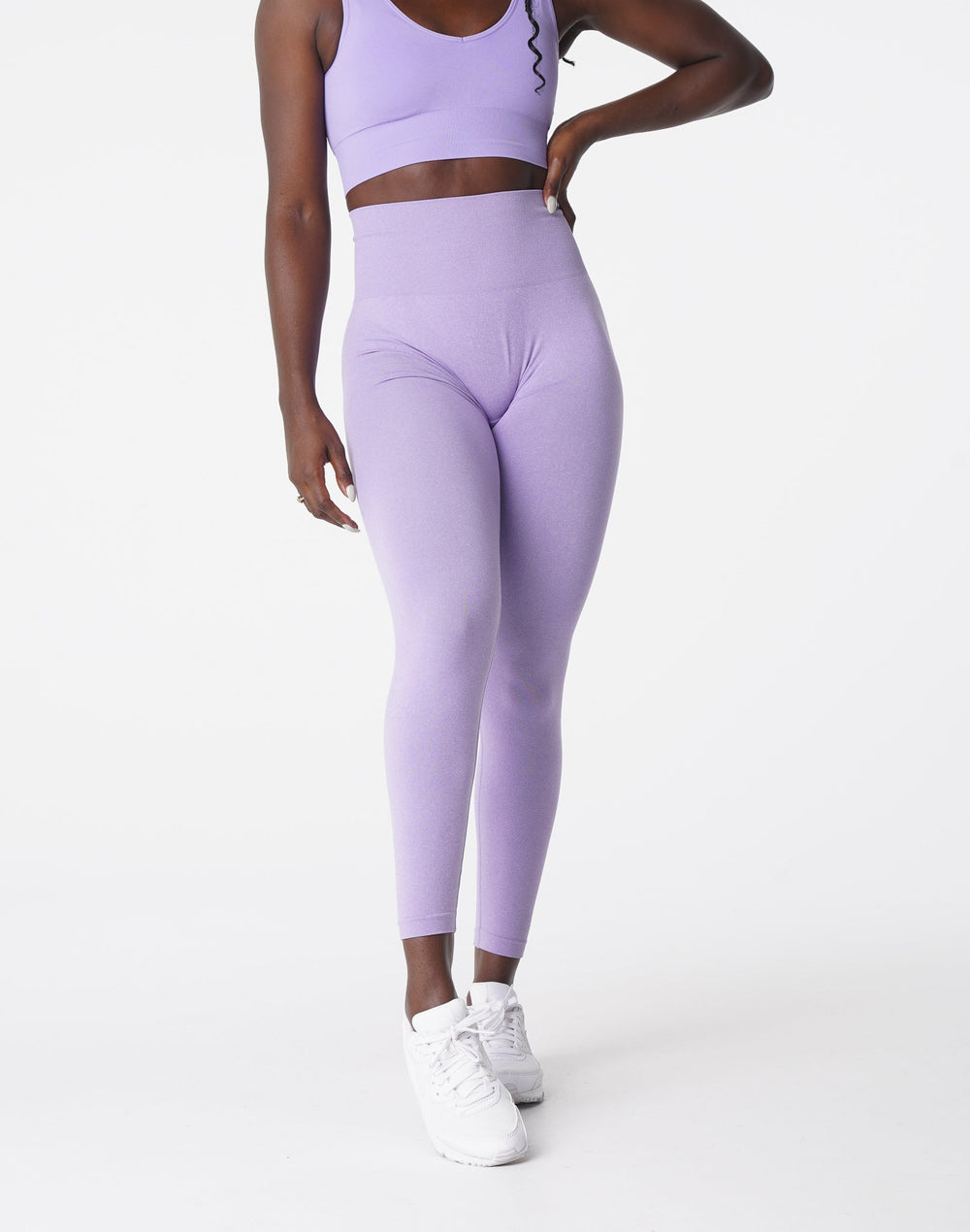 Lilac Curve Seamless Leggings Lilac | NVGTN Discount