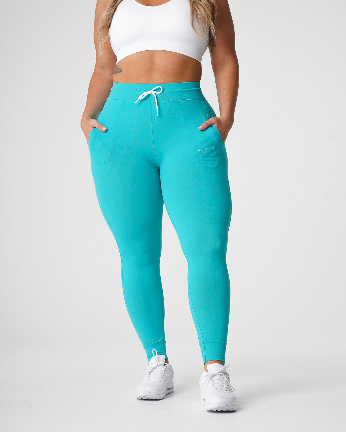Turquoise Joggers Turquoise | NVGTN New