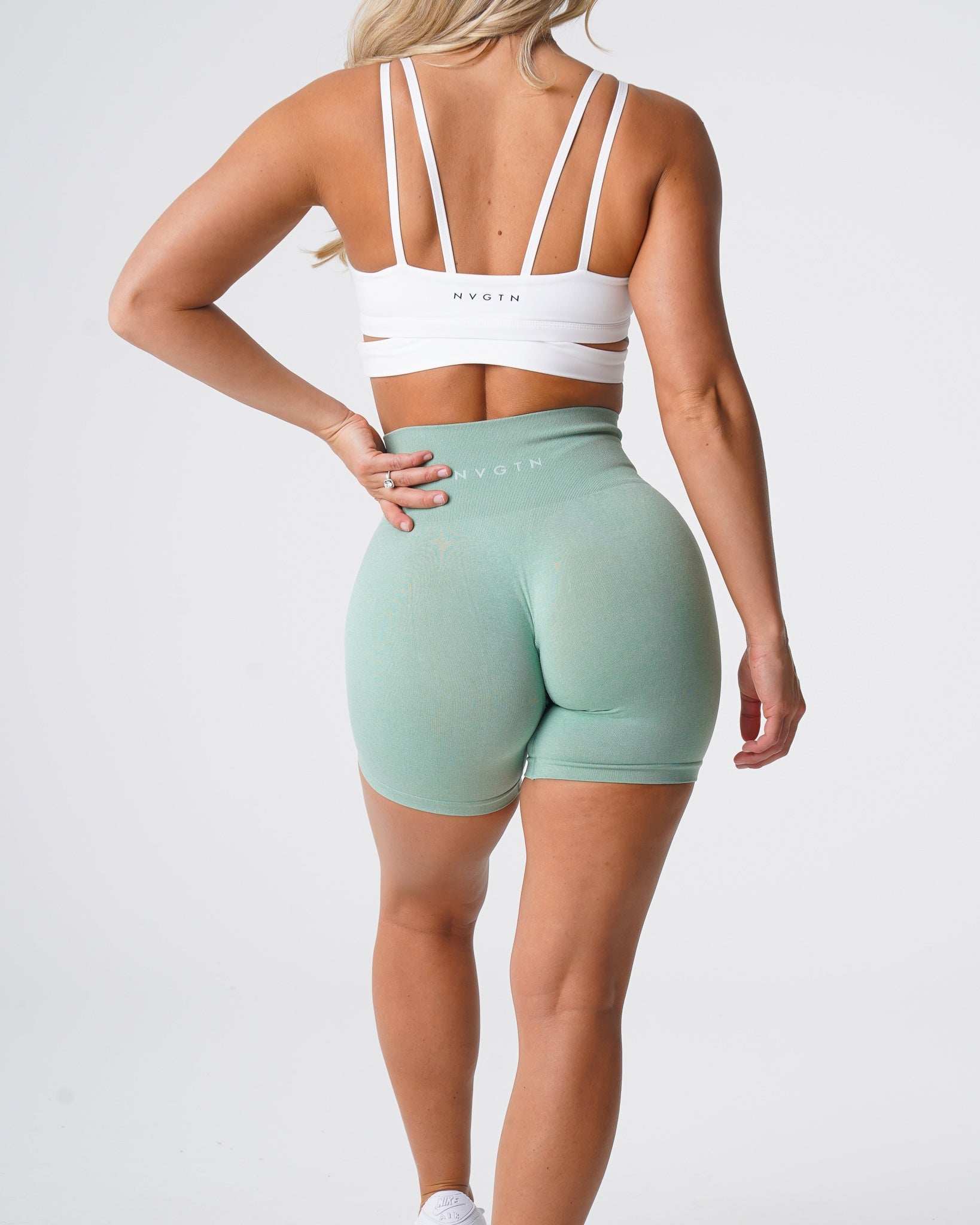 Sage Green Pro Seamless Shorts Sage Green | NVGTN Online Shop