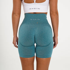 Teal Biker Shorts Teal | NVGTN Online Shop