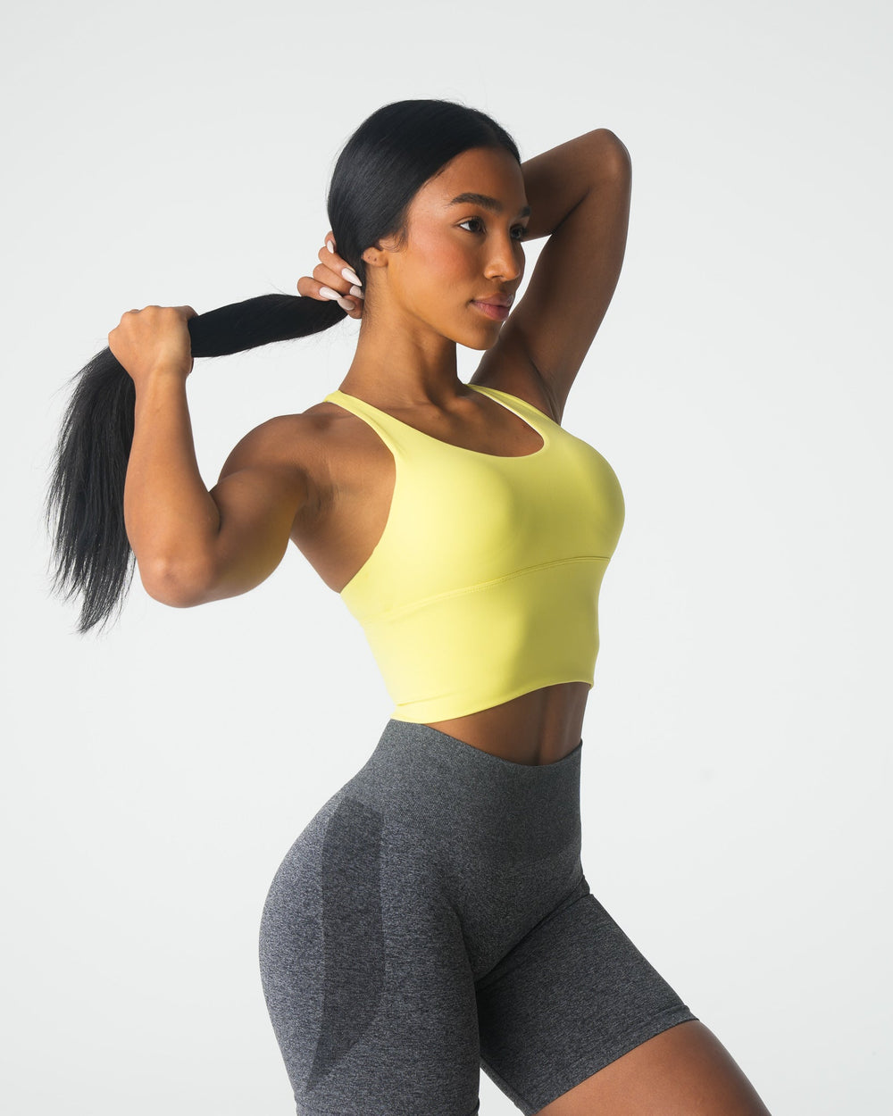 Pastel Yellow Matrix Bra Top Pastel Yellow | NVGTN Near Me