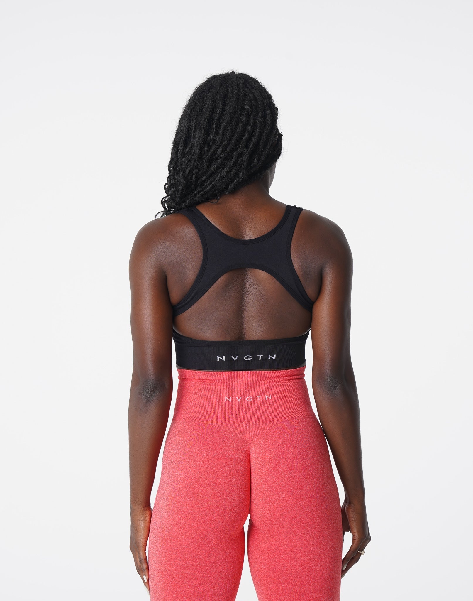 Black Eclipse Seamless Bra Black | NVGTN Outlet