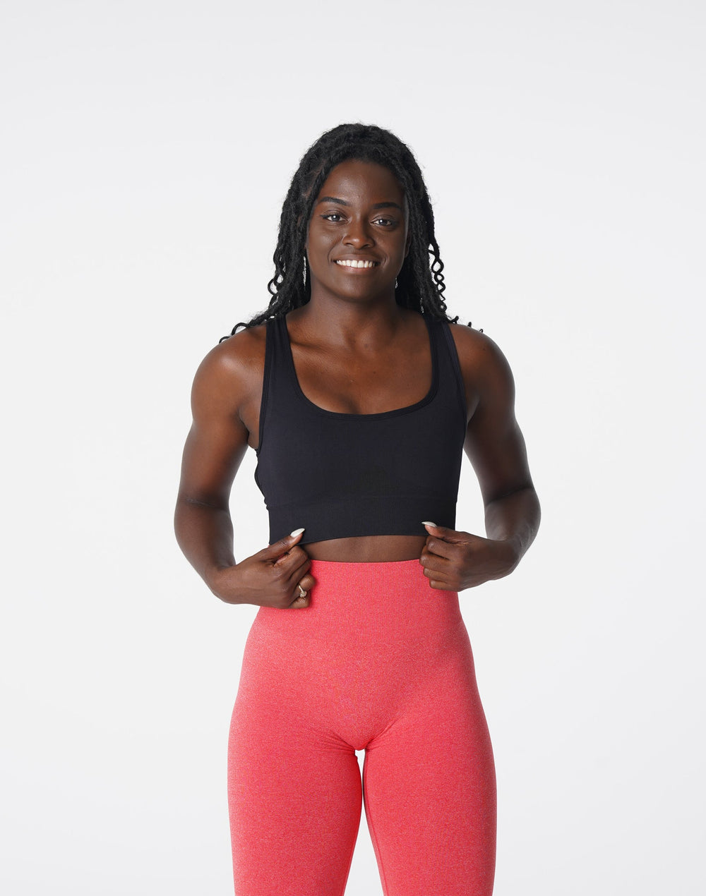 Black Eclipse Seamless Bra Black | NVGTN Outlet