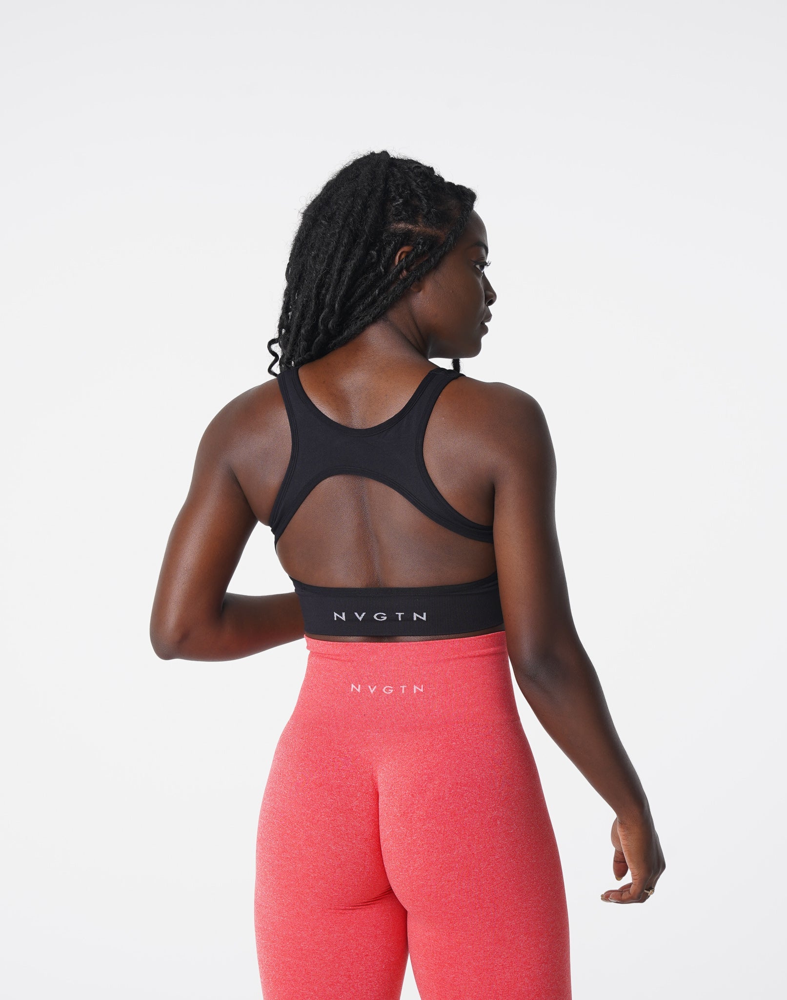 Black Eclipse Seamless Bra Black | NVGTN Outlet