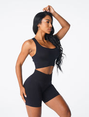 Black Ignite Seamless Bra Black | NVGTN Online Shop