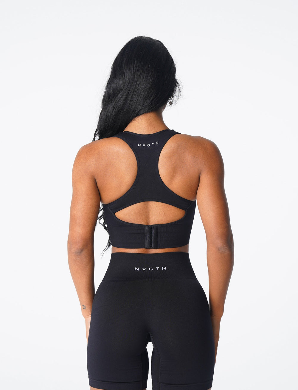 Black Ignite Seamless Bra Black | NVGTN Online Shop