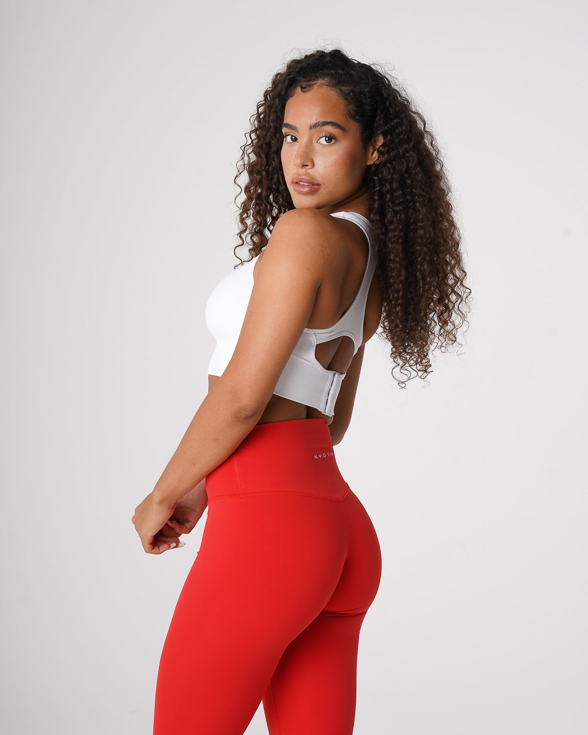 White Ignite Seamless Bra White | NVGTN New