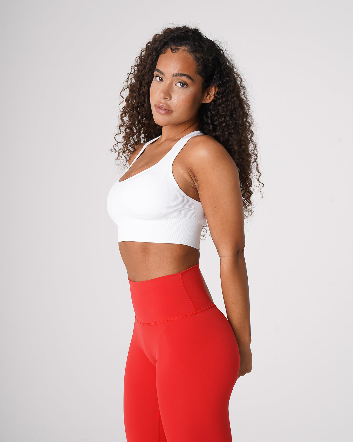 White Ignite Seamless Bra White | NVGTN New