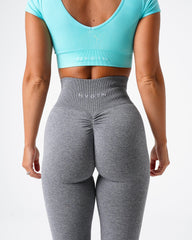 Grey Scrunch Seamless Leggings Grey | NVGTN Sale