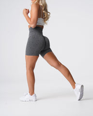 Black Speckled Scrunch Seamless Shorts Black Speckled | NVGTN New