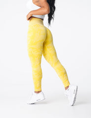 Sunshine Yellow Camo Seamless Leggings Sunshine Yellow | NVGTN Sale