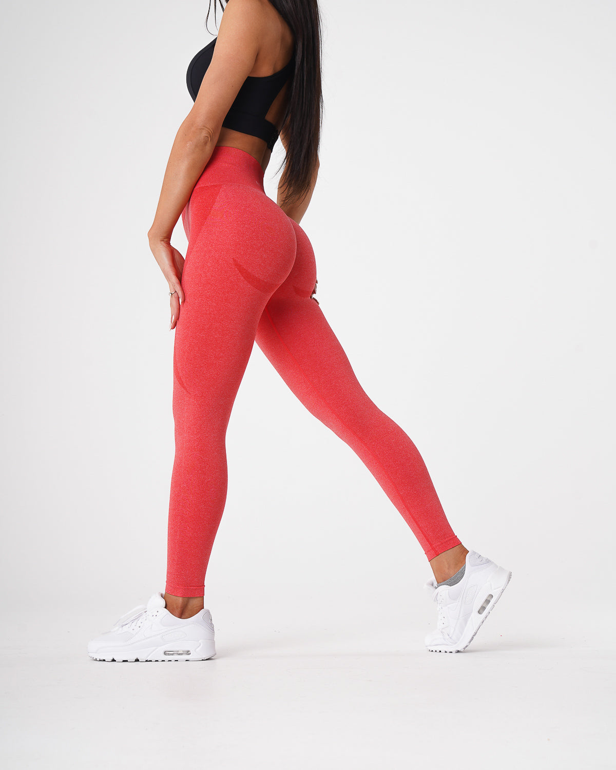 Candy Apple Contour Seamless Leggings Candy Apple | NVGTN Sale