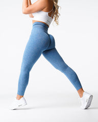 Sky Blue Scrunch Seamless Leggings Sky Blue | NVGTN For Sale