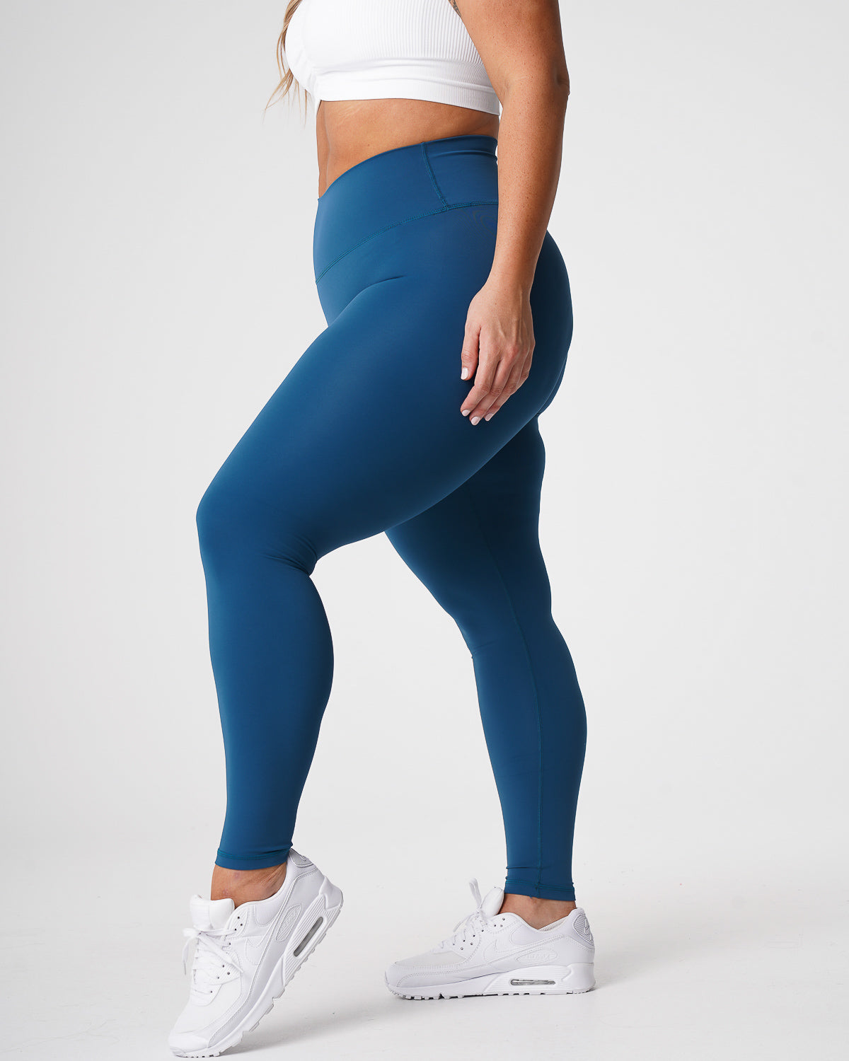 Pacific Blue Signature 2.0 Leggings Pacific Blue | NVGTN Sale