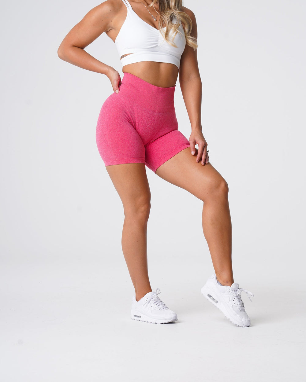 Hot Pink Pro Seamless Shorts Hot Pink | NVGTN Sale
