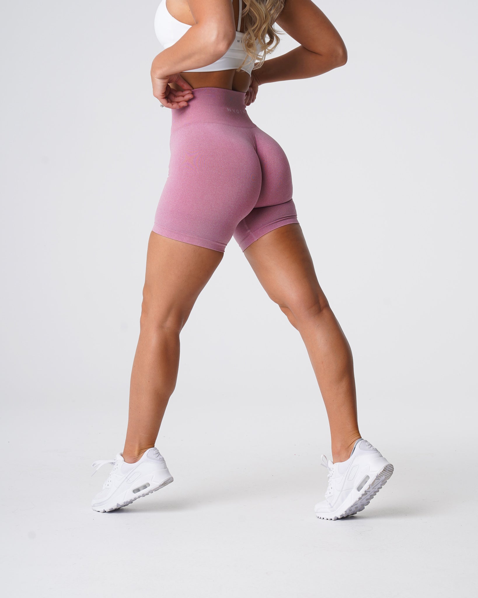 Pastel Pink Pro Seamless Shorts Pastel Pink | NVGTN Online