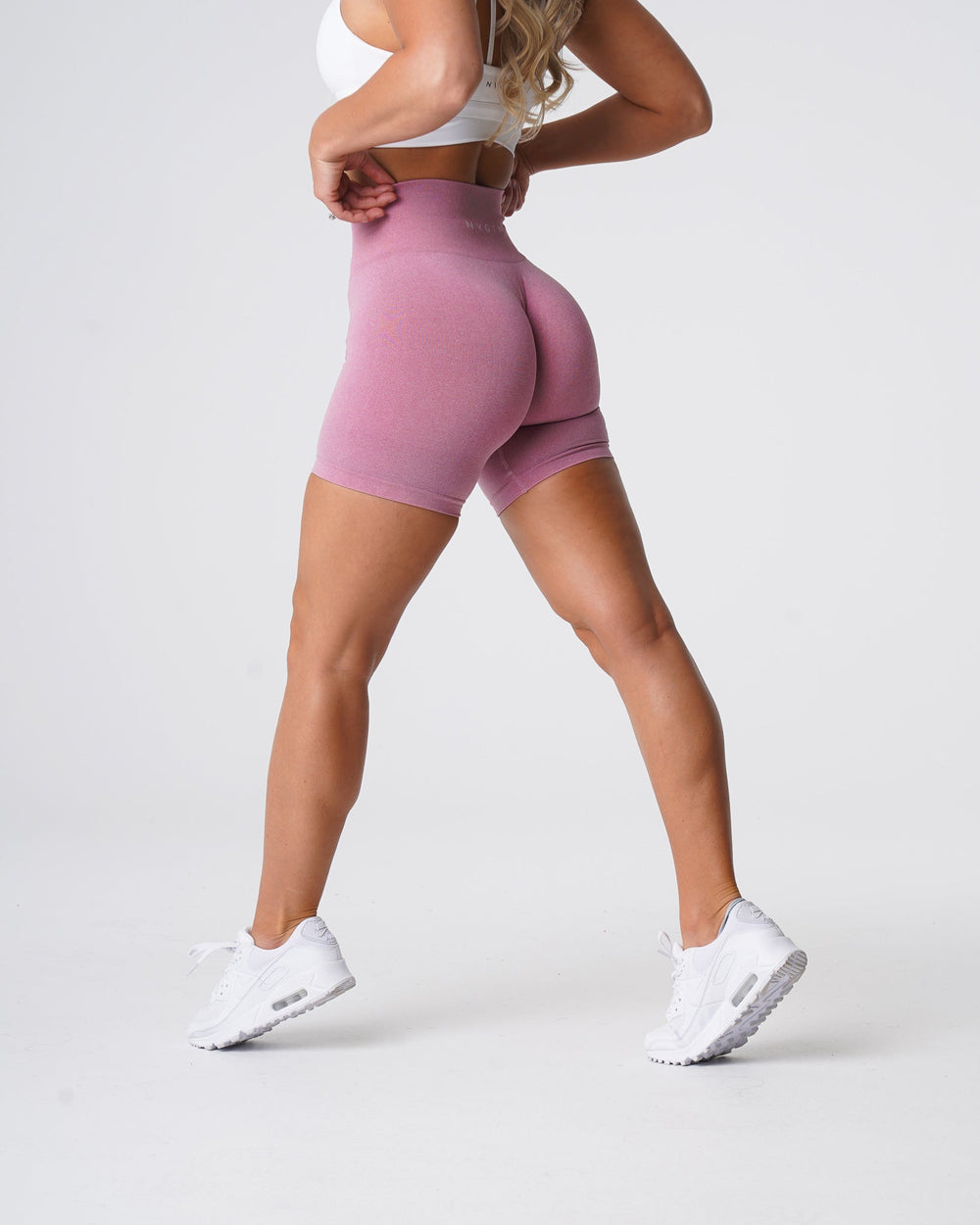 Pastel Pink Pro Seamless Shorts Pastel Pink | NVGTN Online