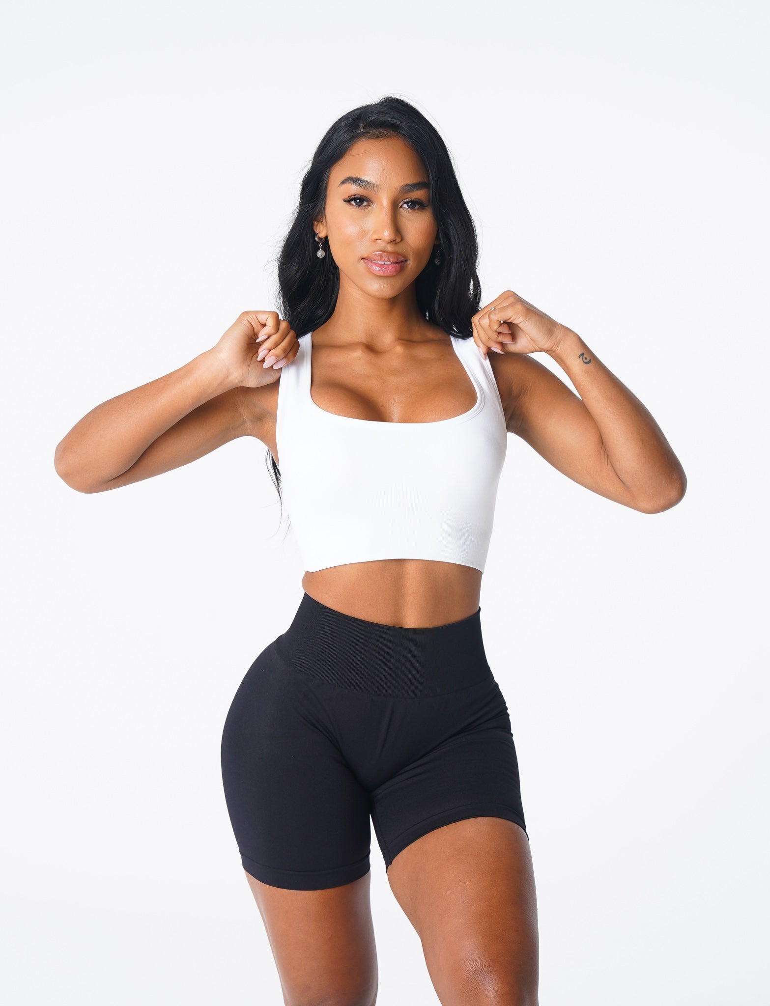 White Eclipse Seamless Bra White | NVGTN For Sale