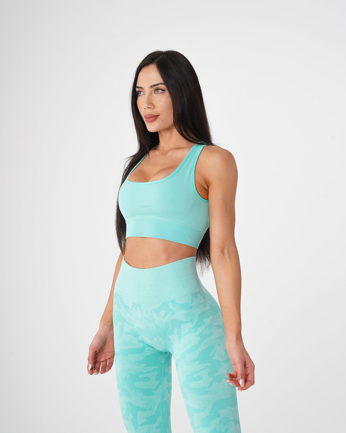 Mint Eclipse Seamless Bra Mint | NVGTN Outlet