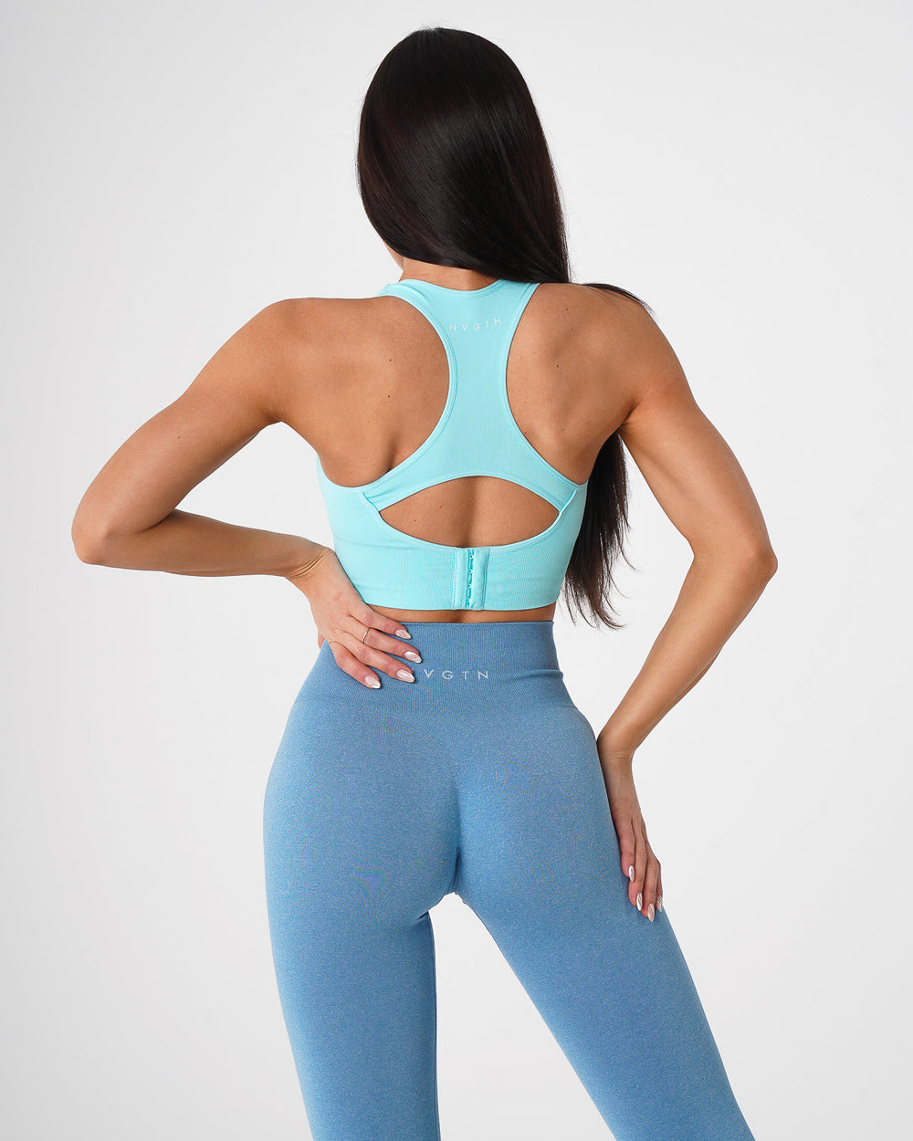 Aqua Ignite Seamless Bra Aqua | NVGTN US