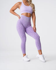 Lilac Leopard Seamless Leggings Lilac | NVGTN For Sale