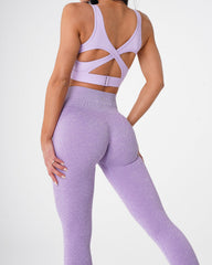 Lilac Snakeskin Seamless Leggings Lilac | NVGTN New