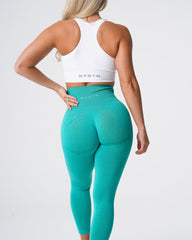 Turquoise Contour Seamless Leggings Turquoise | NVGTN Outlet