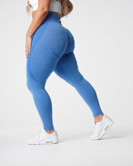 Ocean Blue Contour Seamless Leggings Ocean Blue | NVGTN Online