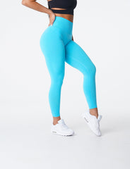 Aqua NV Seamless Leggings Aqua | NVGTN Online
