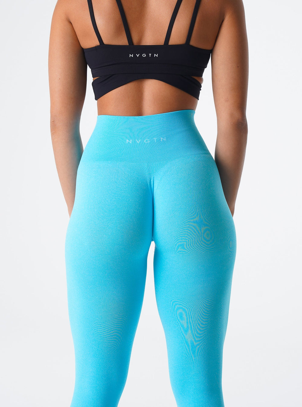 Aqua NV Seamless Leggings Aqua | NVGTN Online