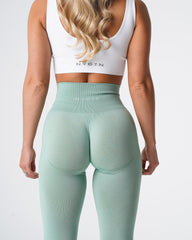 Sage Green Curve Seamless Leggings Sage Green | NVGTN New