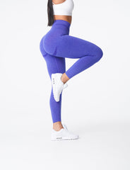 Electric Blue Curve Seamless Leggings Electric Blue | NVGTN Online
