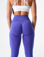 Electric Blue Curve Seamless Leggings Electric Blue | NVGTN Online