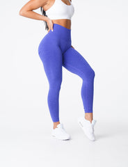 Electric Blue Curve Seamless Leggings Electric Blue | NVGTN Online