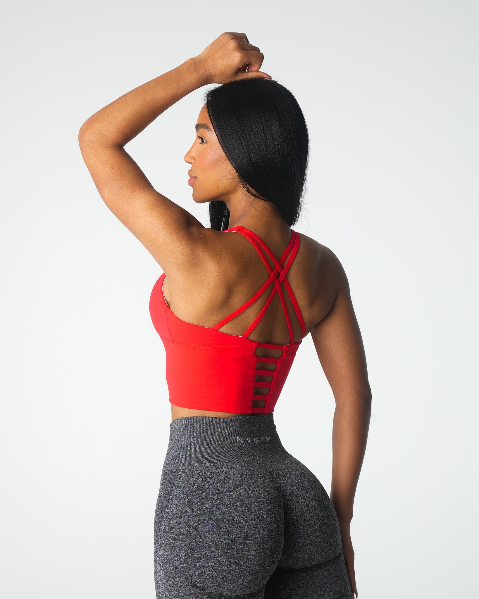 Scarlet Matrix Bra Top Scarlet | NVGTN US