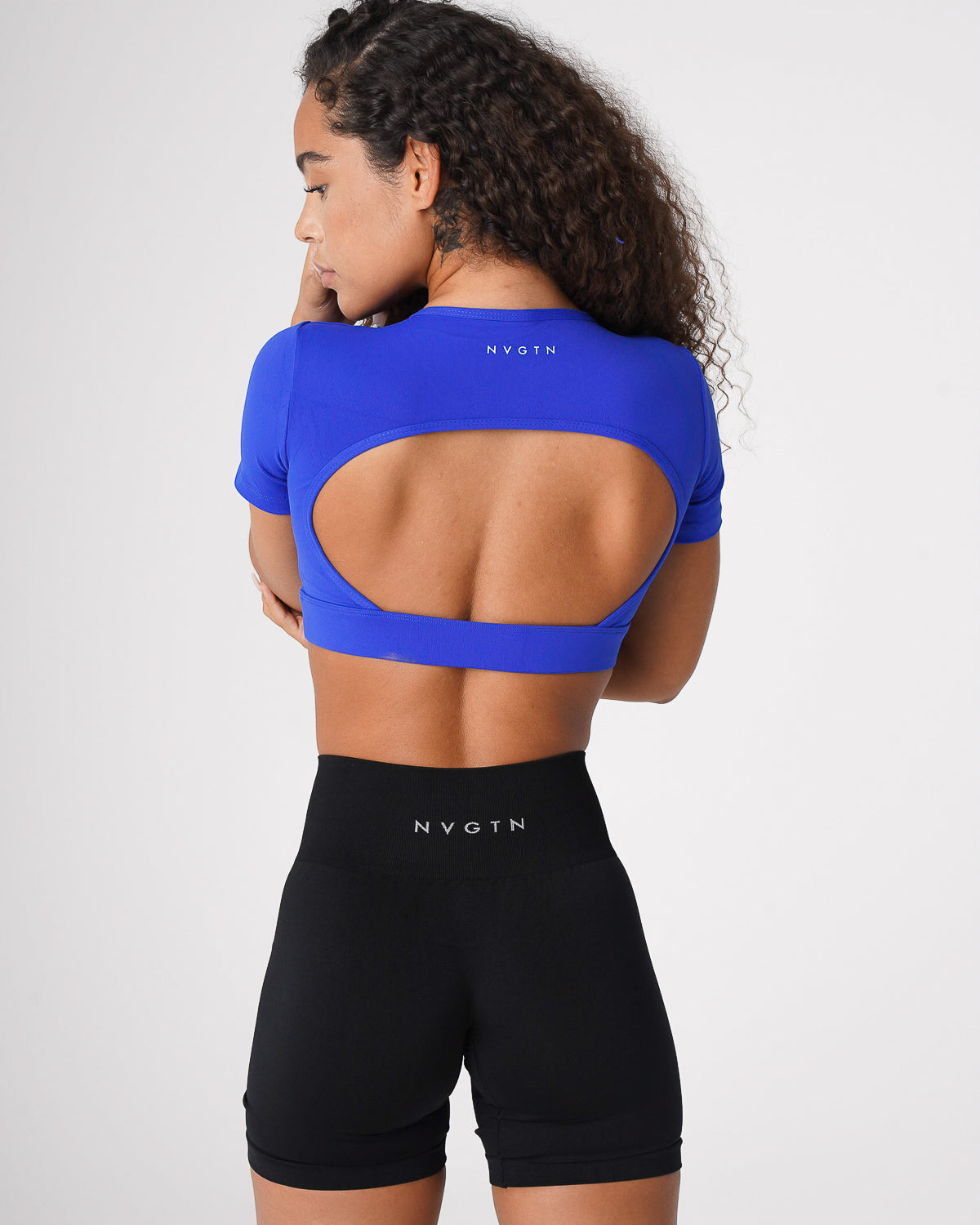 Sapphire Blue Open Back Tee Sapphire Blue | NVGTN Discount