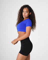 Sapphire Blue Open Back Tee Sapphire Blue | NVGTN Discount