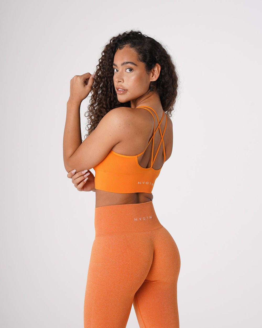 Clementine Flourish Seamless Bra Clementine | NVGTN For Sale