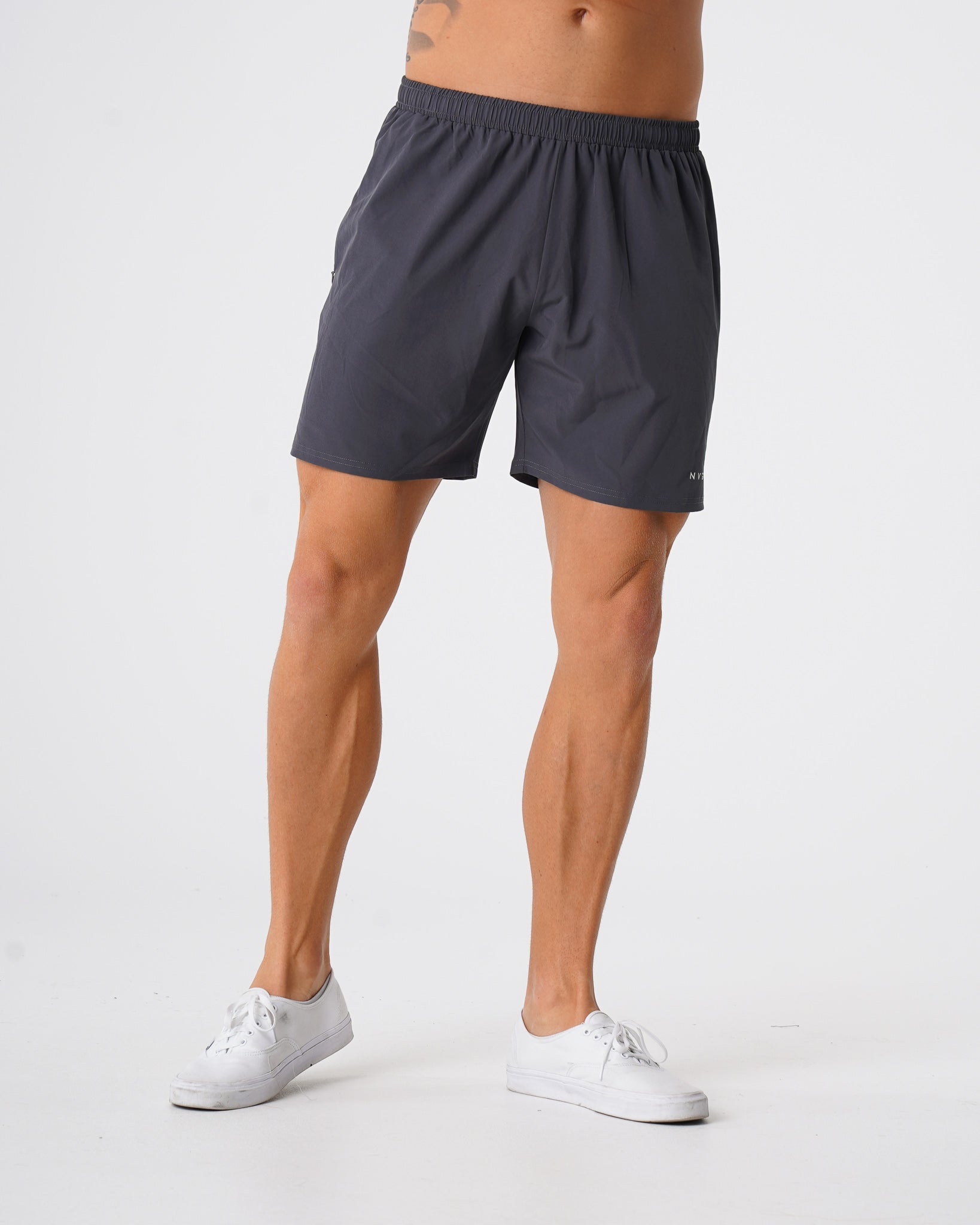 Charcoal Flex Shorts Charcoal | NVGTN US